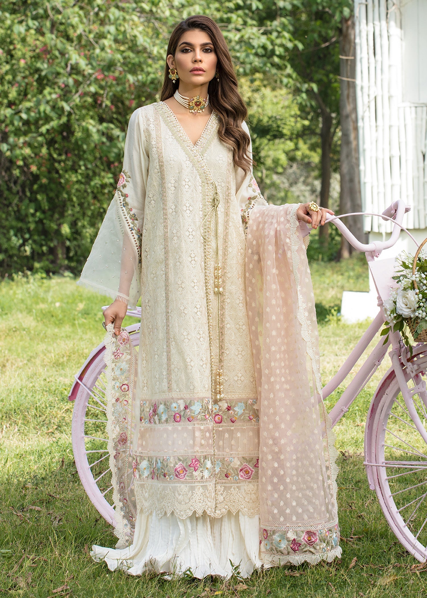 Saira Shakira | Luxury Pret | Blooming Jasmine