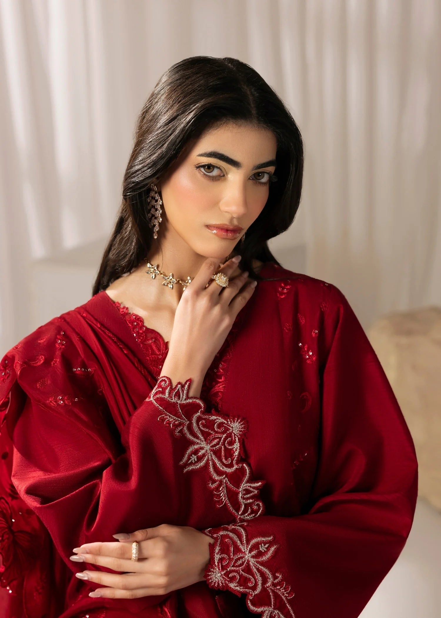 Jamnii | Silk Atelier Pret 26 | CHERRY BLOOM