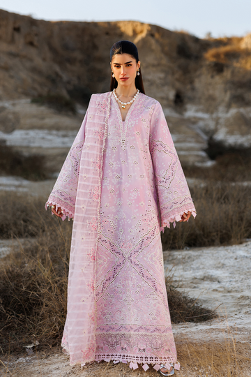 Emaan adeel | Sunlit Groove Luxury Lawn 26 | SUMMER SORBET