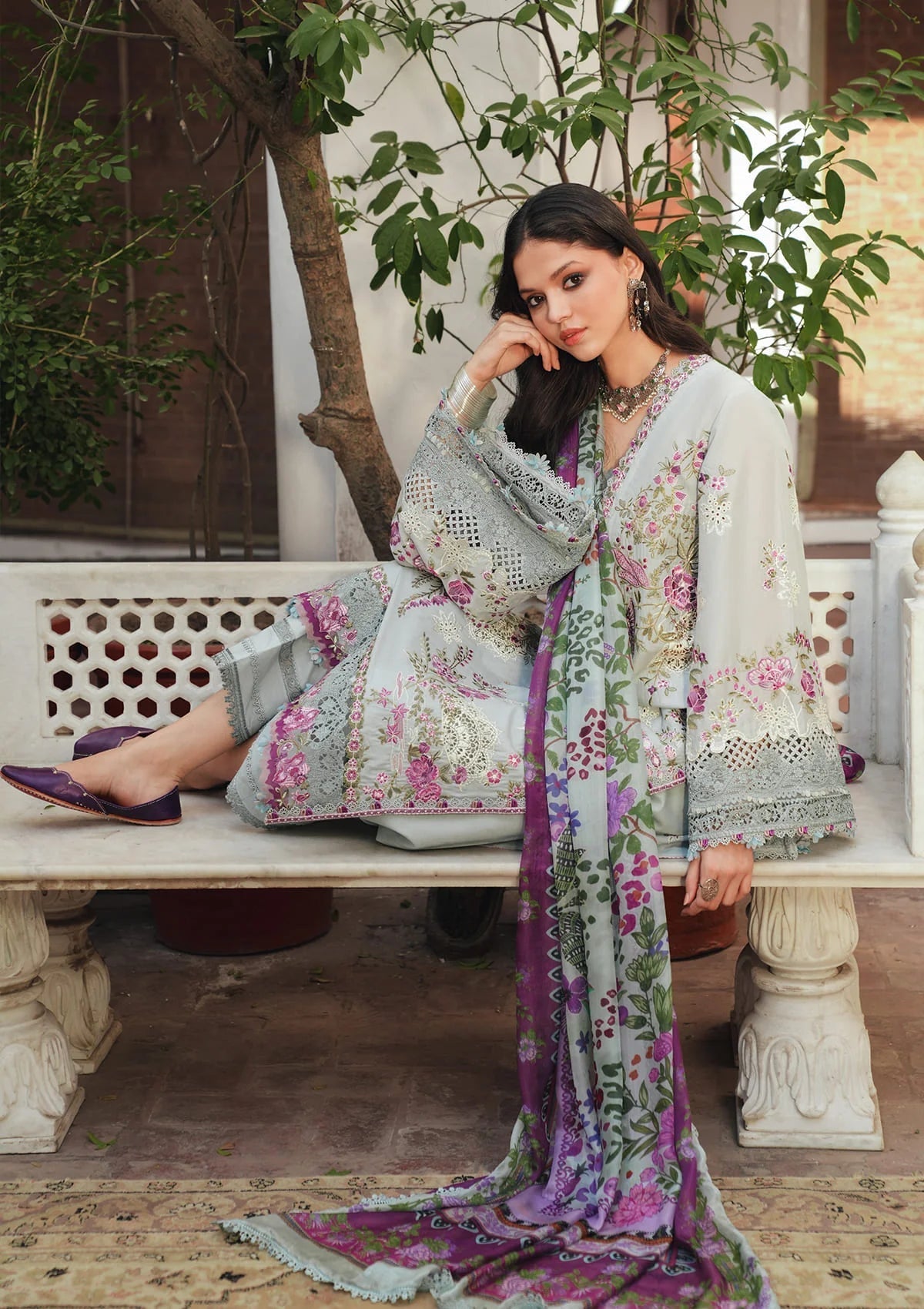 Kahf Premium | Ek Fasana Luxury Lawn 26 | KLB-6B BANAFSHA
