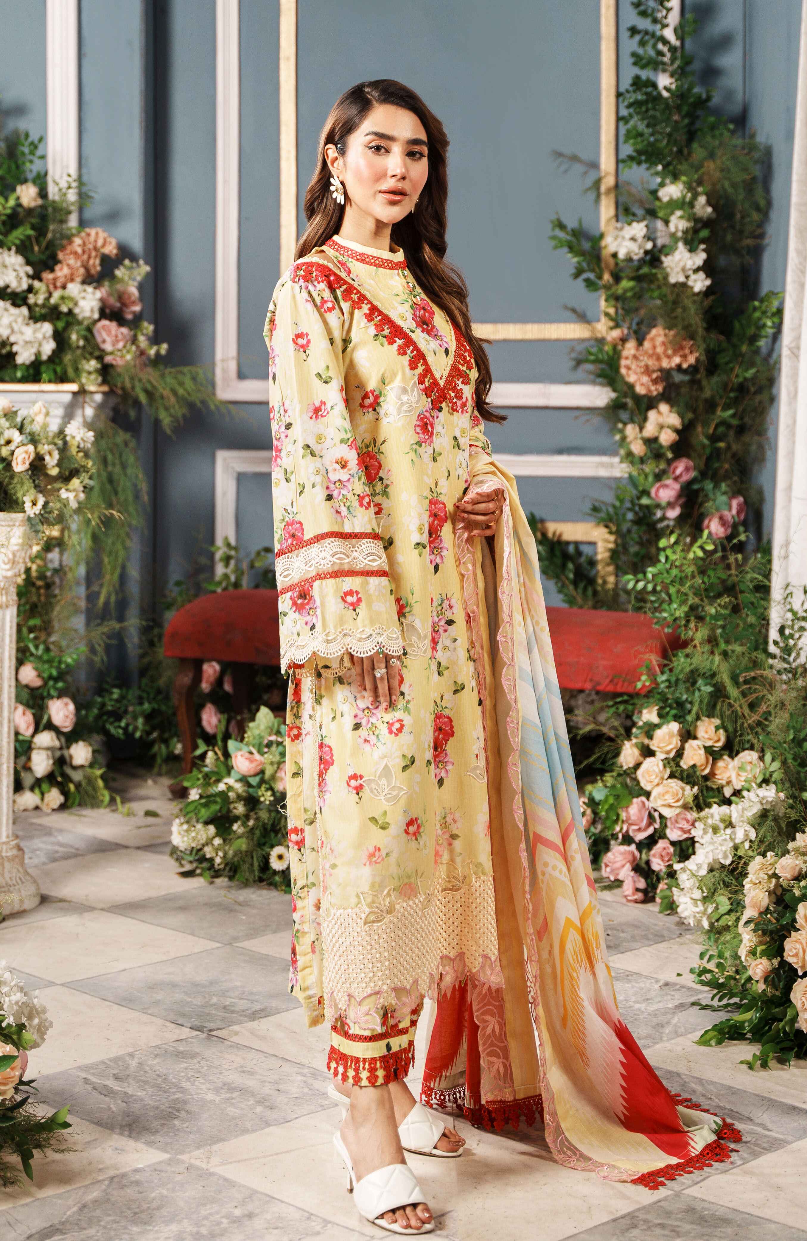 Al Zohaib | Printkari Cutwork Applique 24 | PCA-24-07