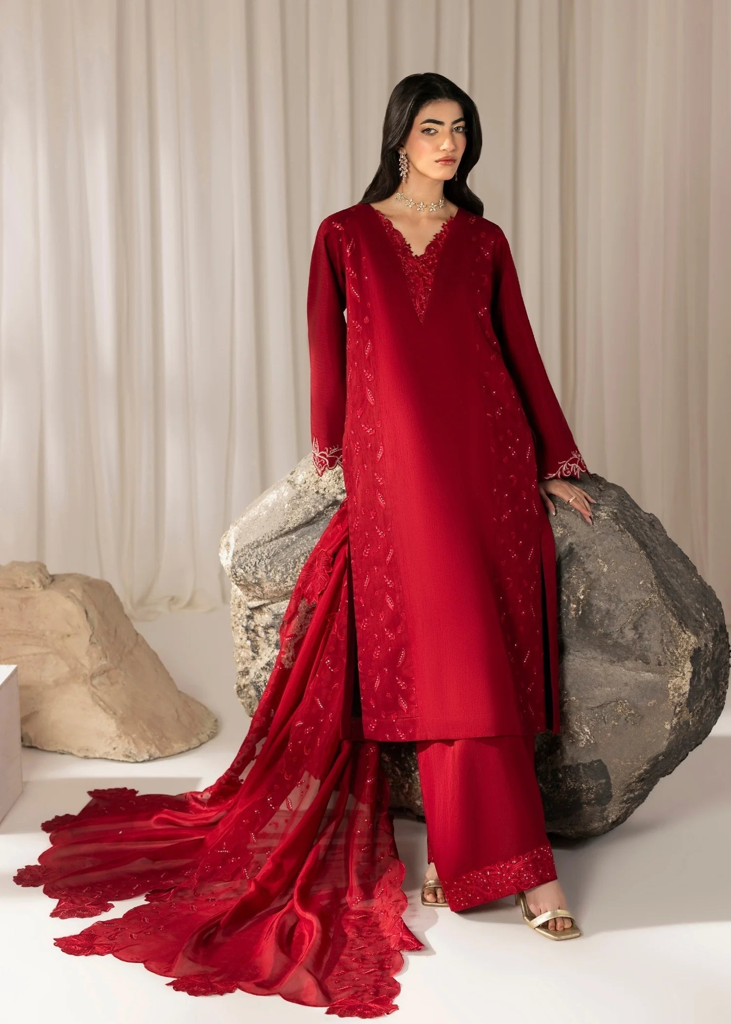 Jamnii | Silk Atelier Pret 26 | CHERRY BLOOM