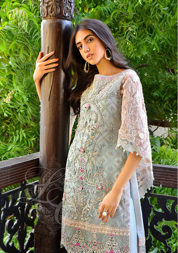 Layla Chatoor | Luxury Pret | Powder Blue