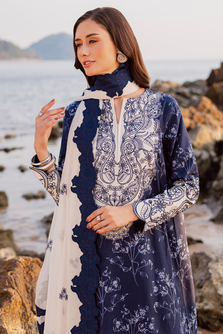 Marjjan | Sahil Lawn | MPL-90 B (Navy Blue)