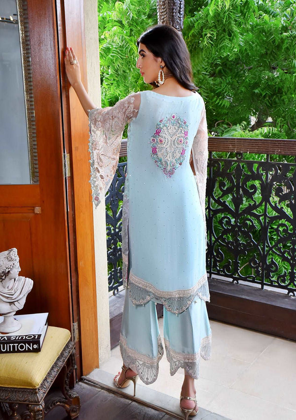 Layla Chatoor | Luxury Pret | Powder Blue