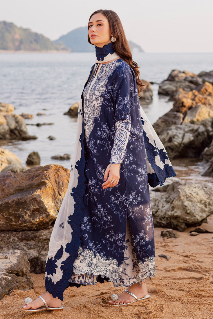 Marjjan | Sahil Lawn | MPL-90 B (Navy Blue)