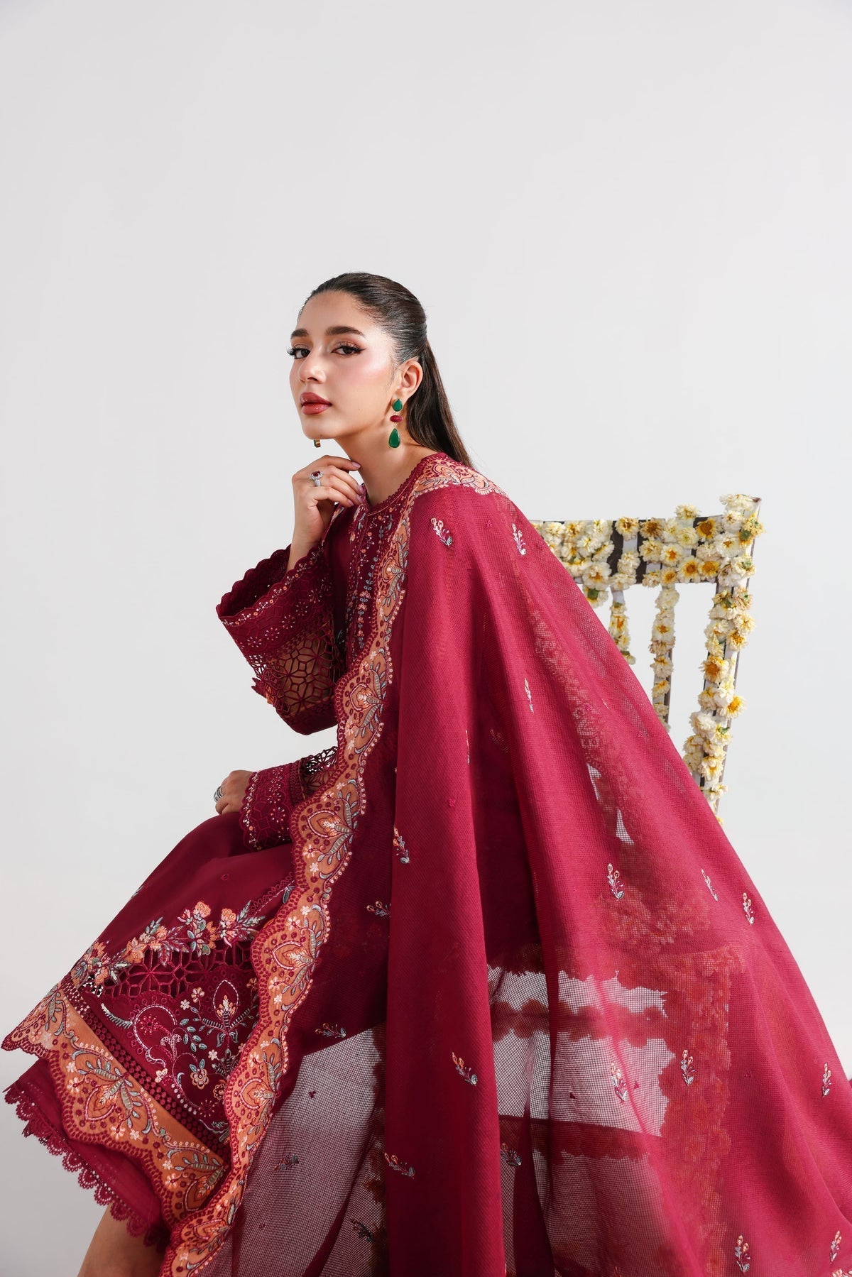 Akbar Aslam | Elan Luxury Lawn 26 | Mehrunissa