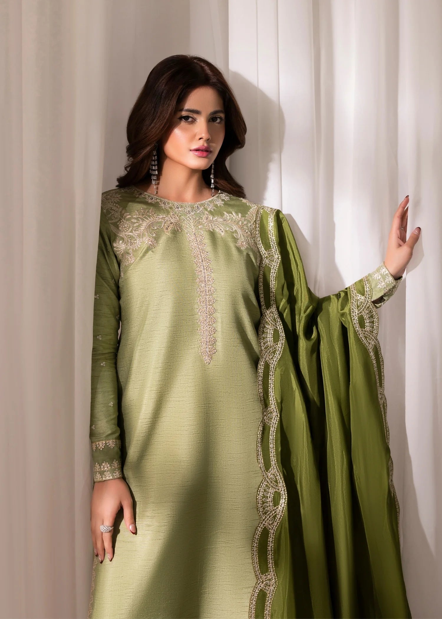 Jamnii | Silk Atelier Pret 26 | MINT CRUSH