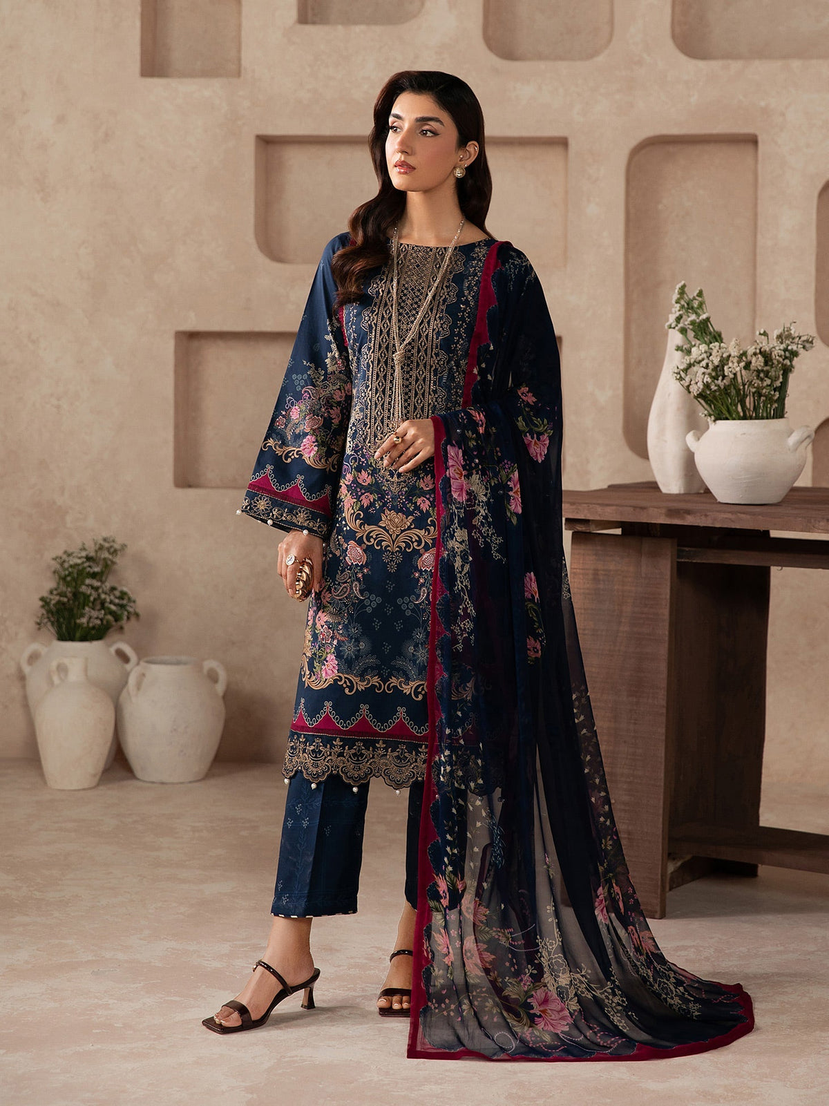 Gulaal | Syra Lawn 26 | Aluxe SKU D - 8