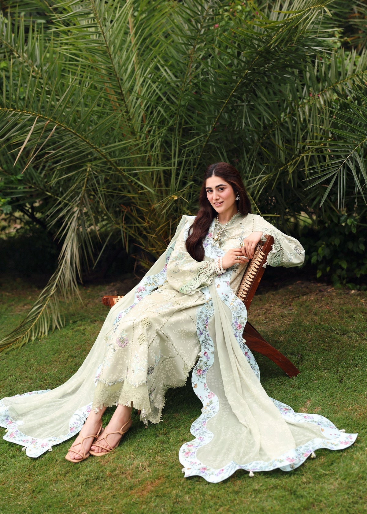 Sardinia | Embroidered Lawn Edit 26 | Monsoon Sage