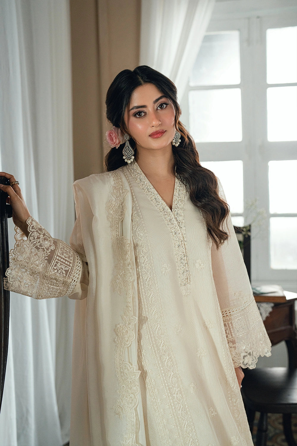 Azure | Eid Drop | Ivory Petal