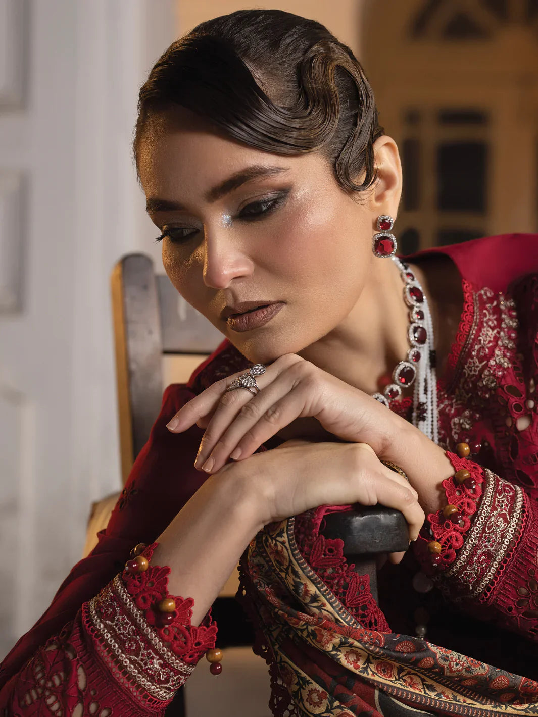 Faiza Faisal | Maya Luxury Lawn | Elif