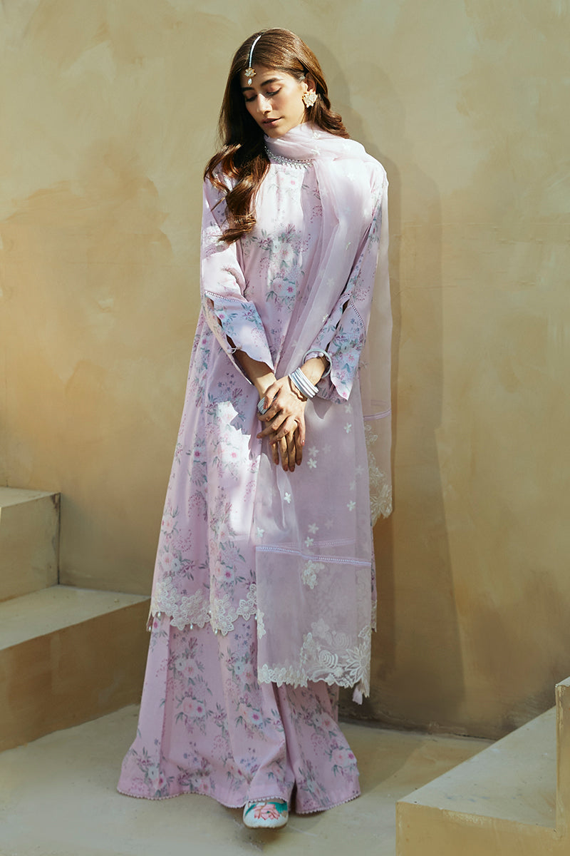 Cross Stitch | Premium Lawn 24 | SHADOW BERRY