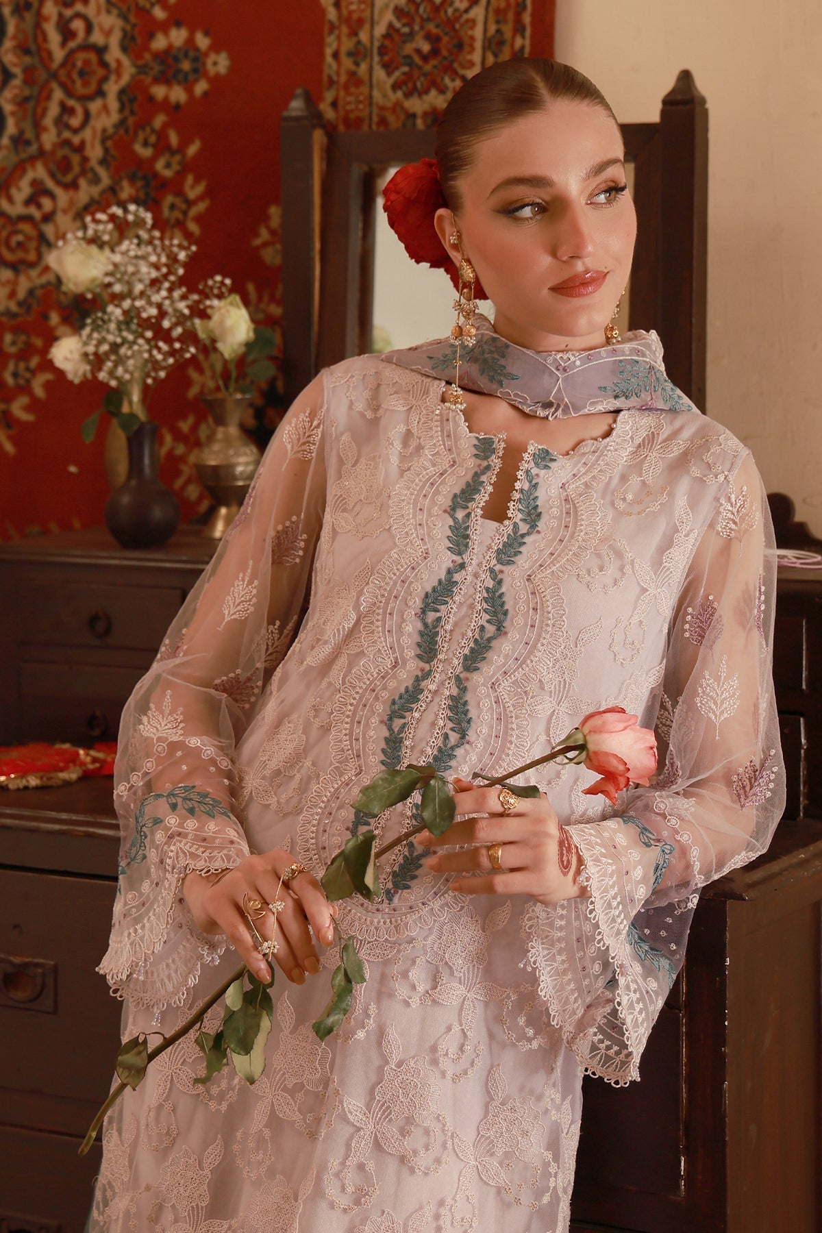 Sahar | Festive Edit 26 | Lilac Lace Reverie