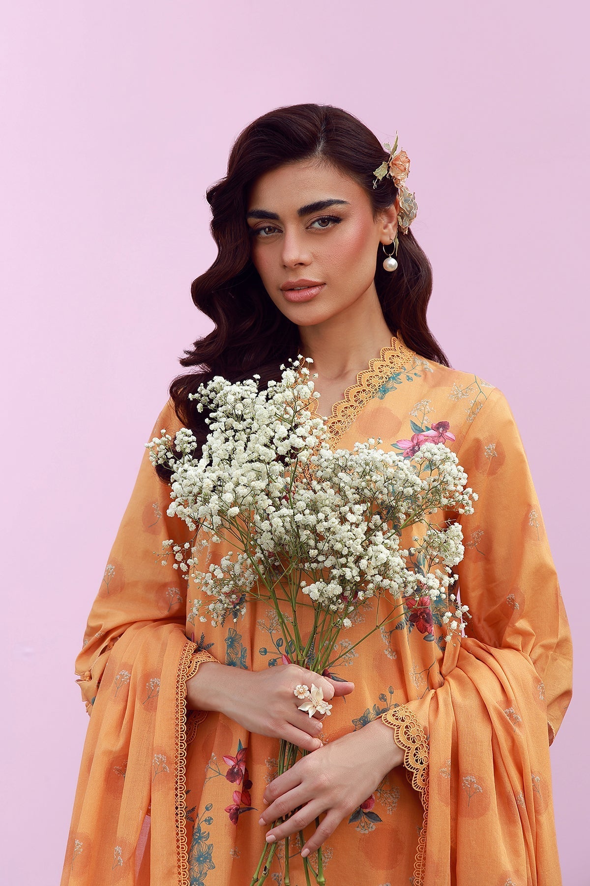 Sahar | Mirha Casual Pret | Marigold Mist