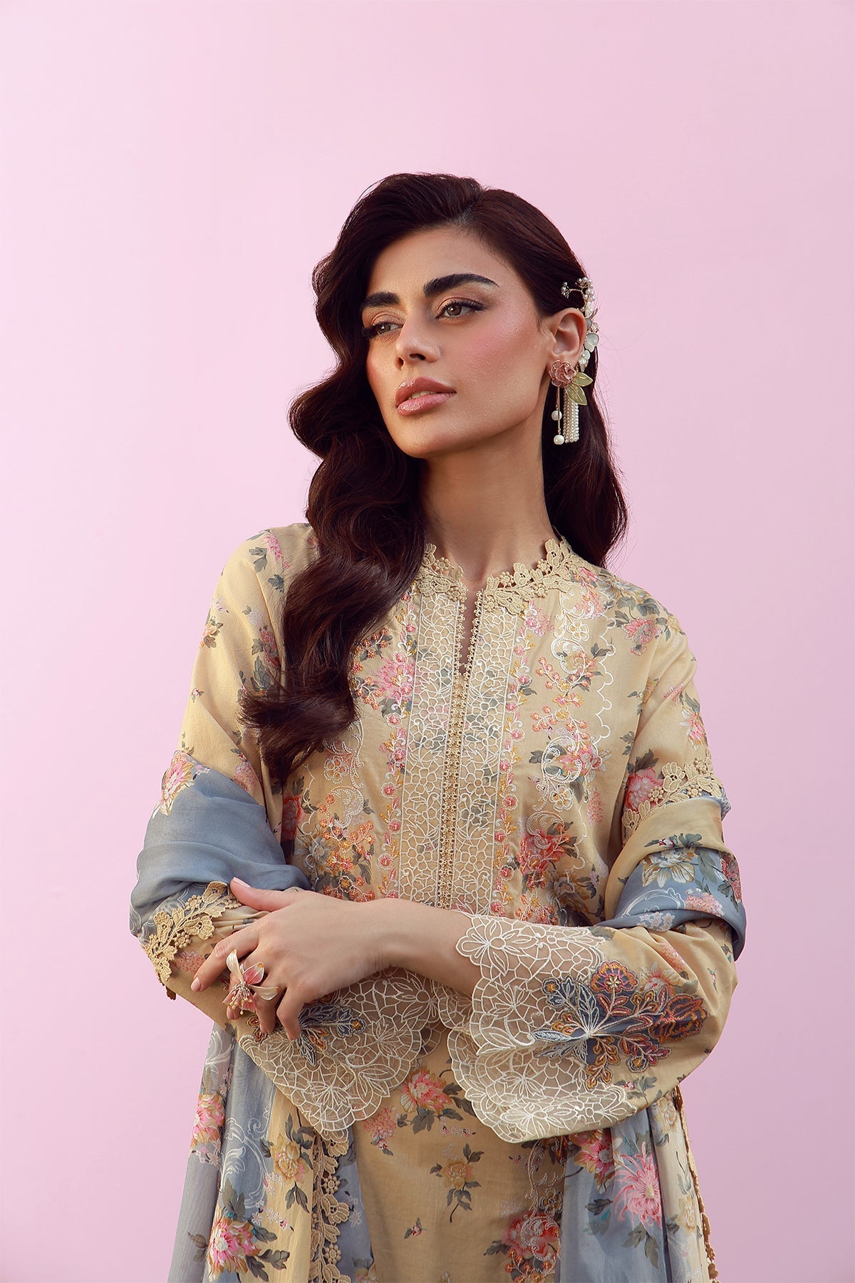 Sahar | Mirha Casual Pret | Rose Crème
