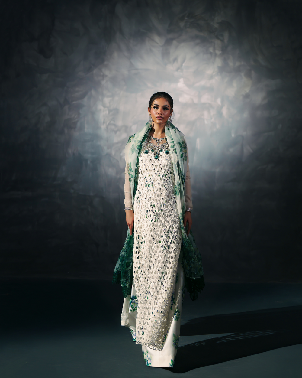 Vasal | Zyra Luxe Pret 26 | Emerald Whisper