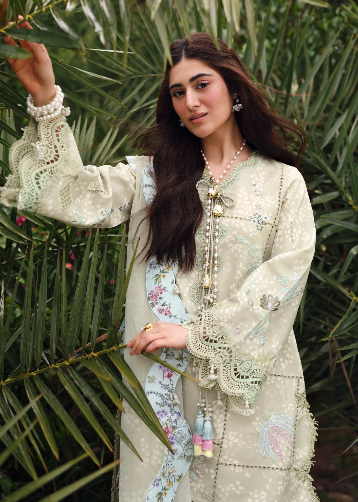 Sardinia | Embroidered Lawn Edit 26 | Monsoon Sage