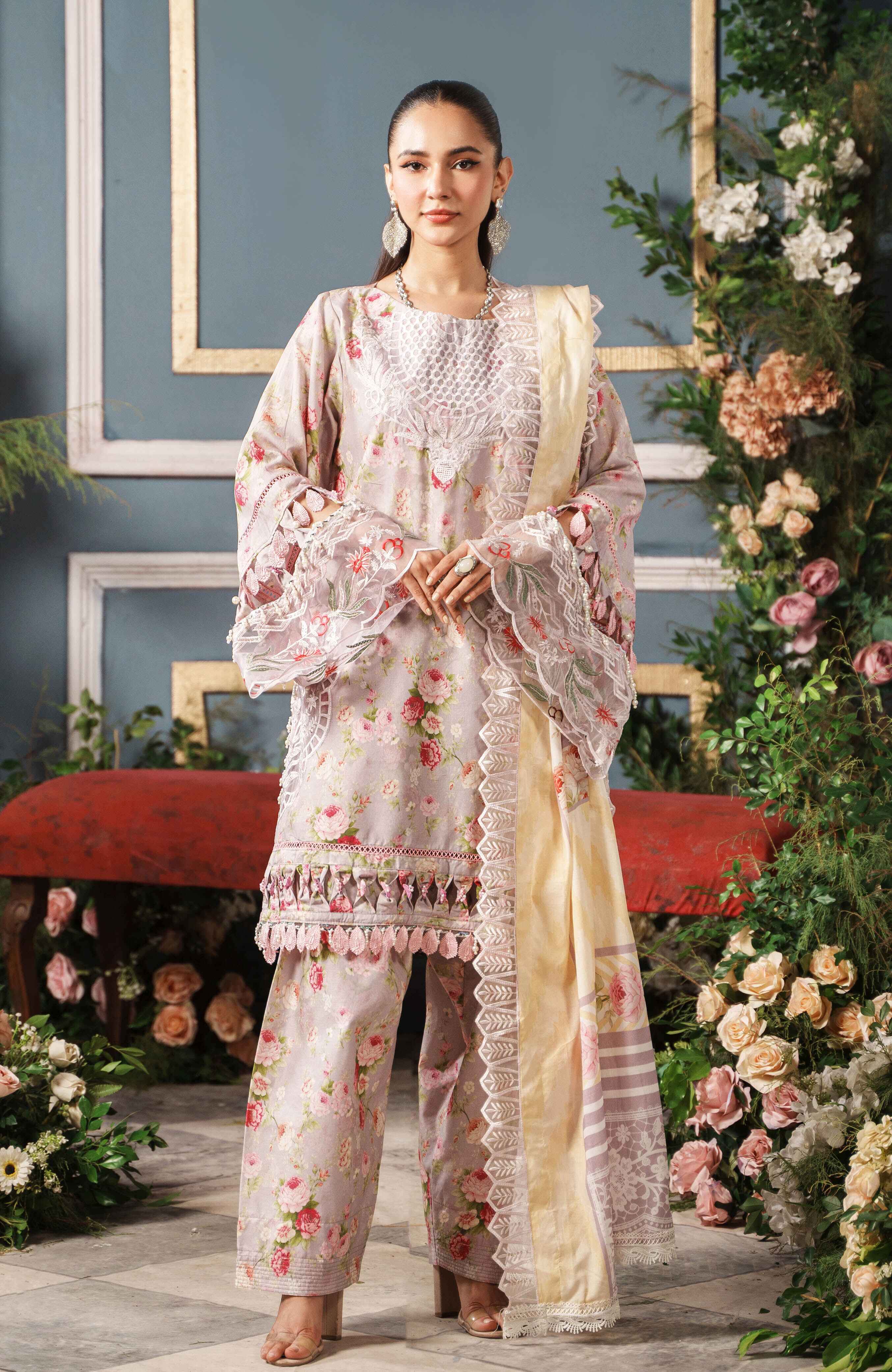 Al Zohaib | Printkari Cutwork Applique 24 | PCA-24-09