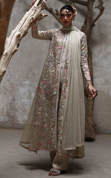 Threads and Motifs | Formal Dresses 25 | Organza Embroidered Jacket