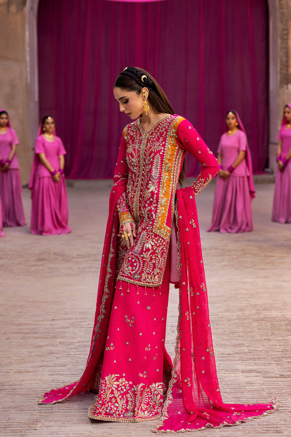 Emaan Adeel I The Empress Wedding Formals I IMAELISSA