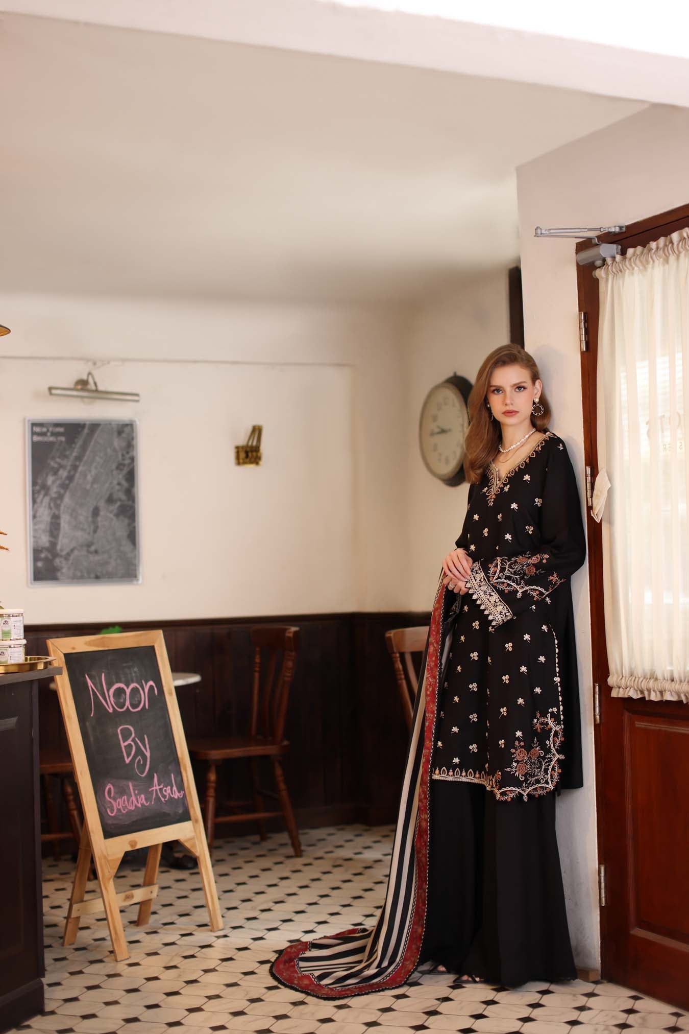 Saadia Asad | Winter Printkhaas 25 | D1 - A
