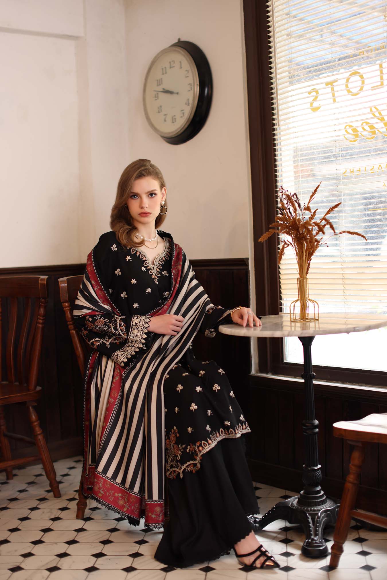 Saadia Asad | Winter Printkhaas 25 | D1 - A