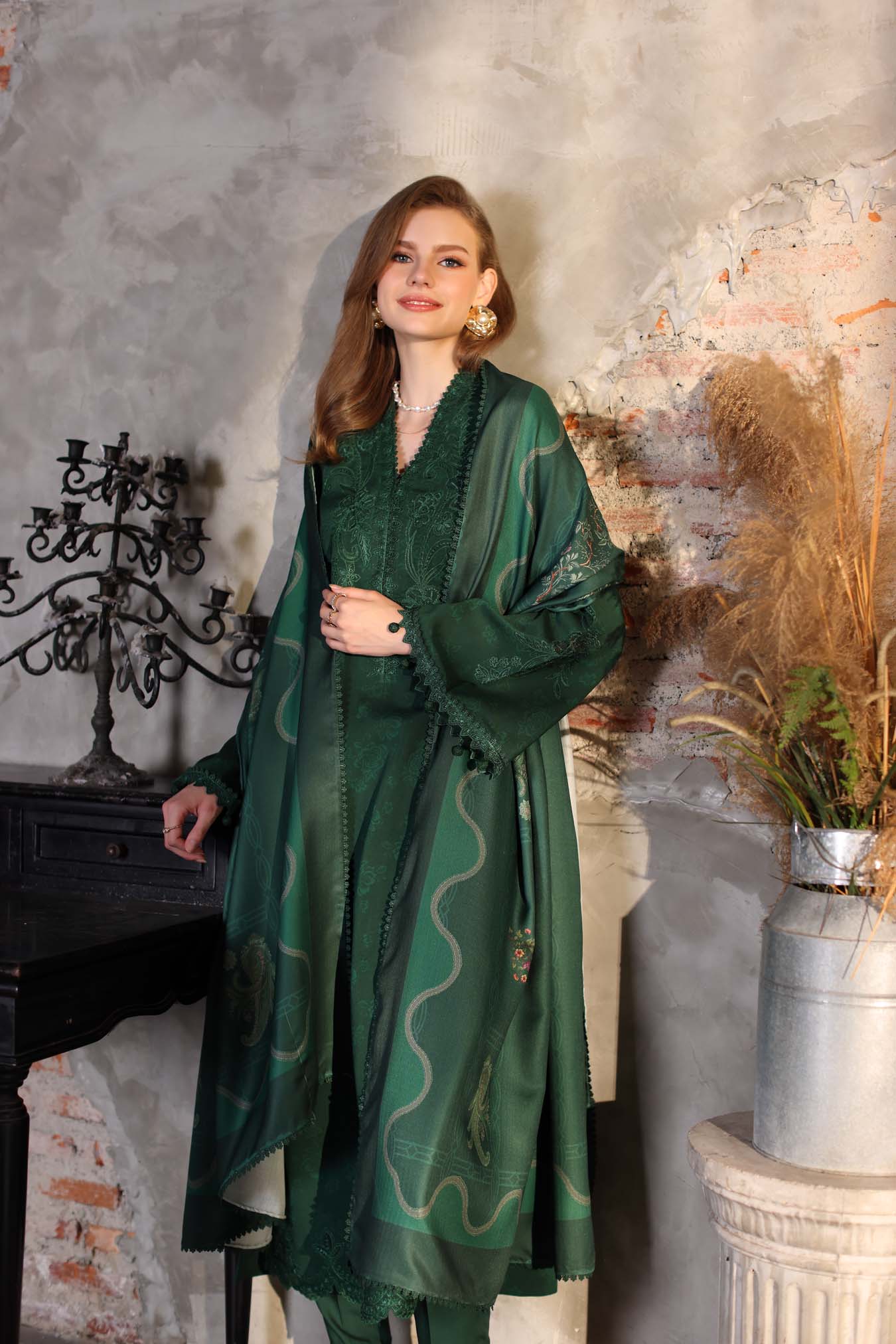 Saadia Asad | Winter Printkhaas 25 | D3 - A