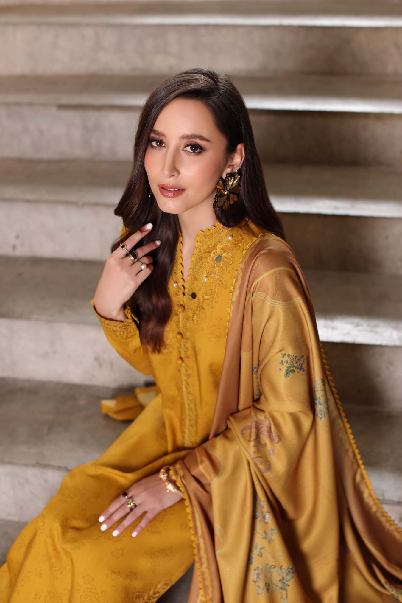 Saadia Asad | Winter Printkhaas 25 | D3 - B