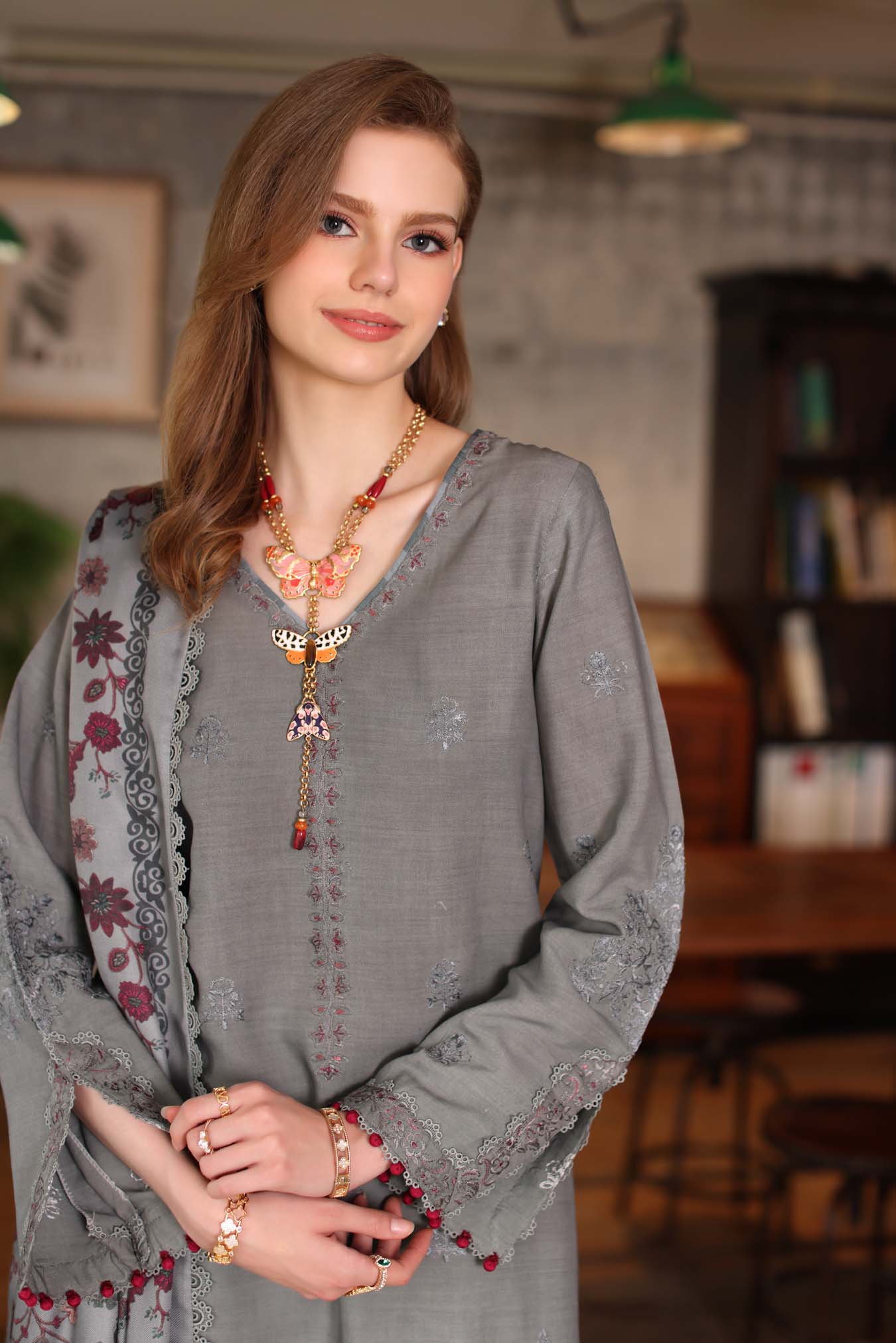 Saadia Asad | Winter Printkhaas 25 | D4 - B