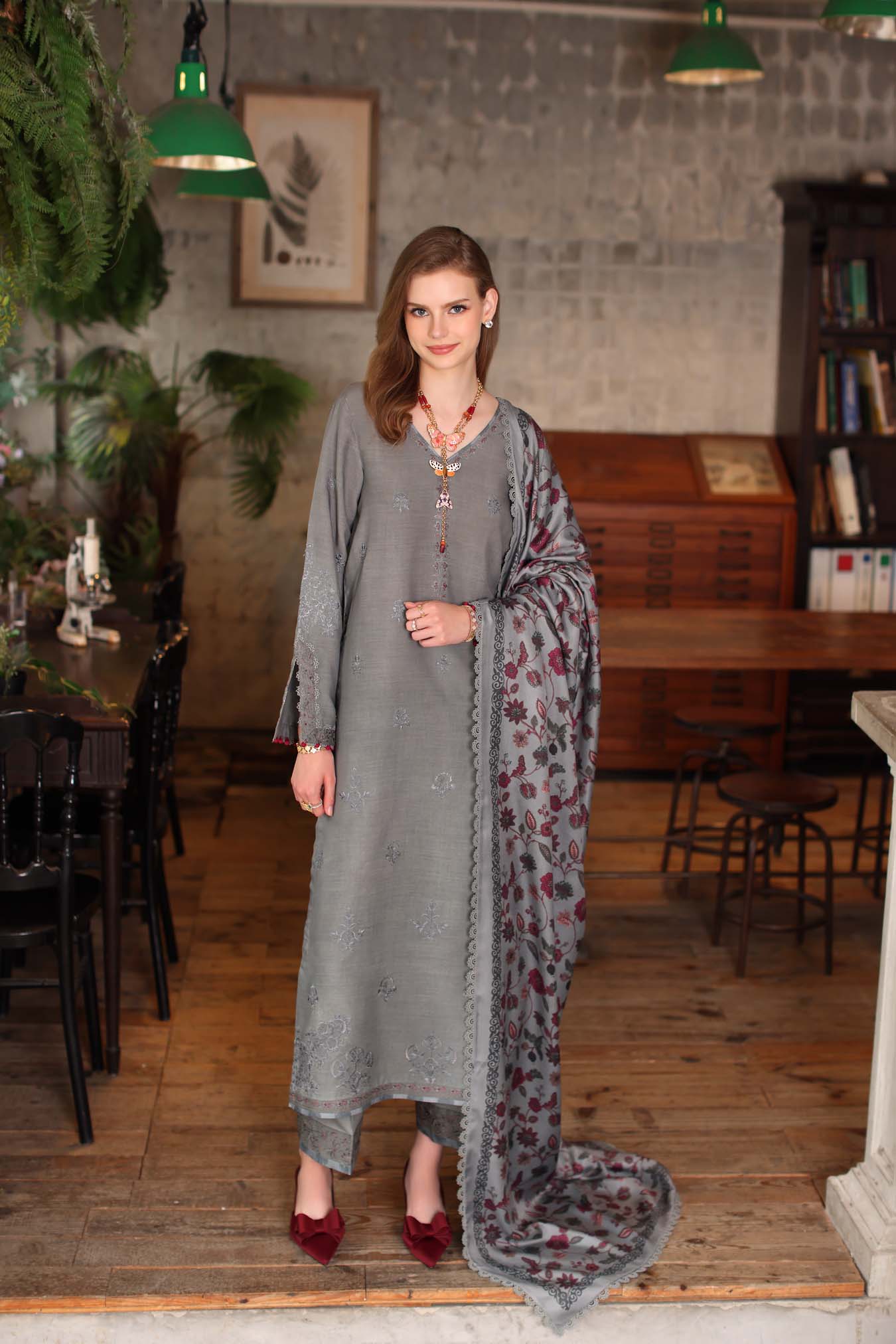 Saadia Asad | Winter Printkhaas 25 | D4 - B