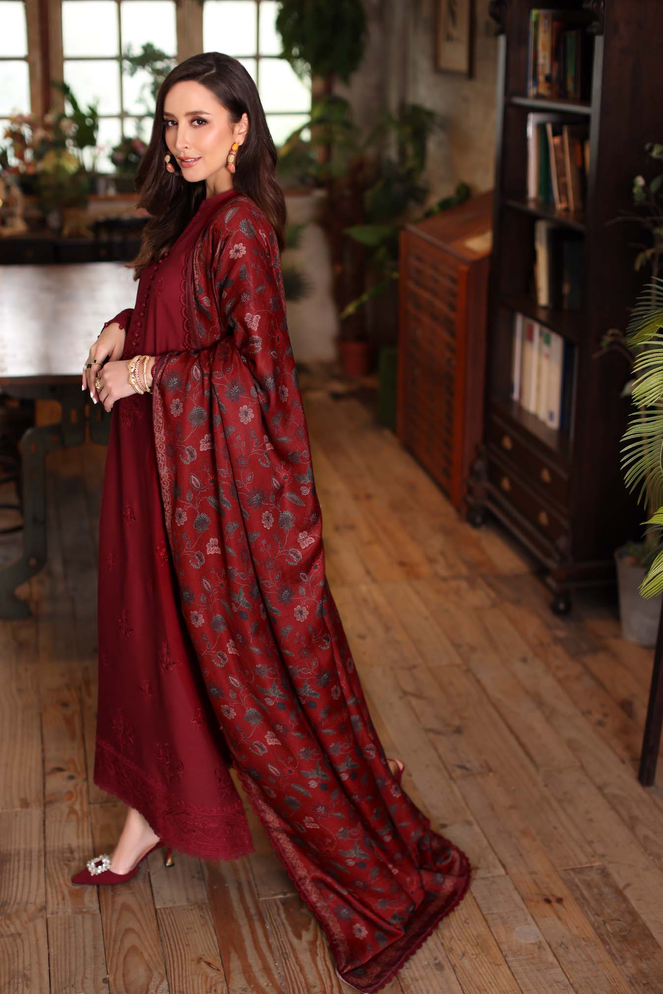 Saadia Asad | Winter Printkhaas 25 | D4 - A