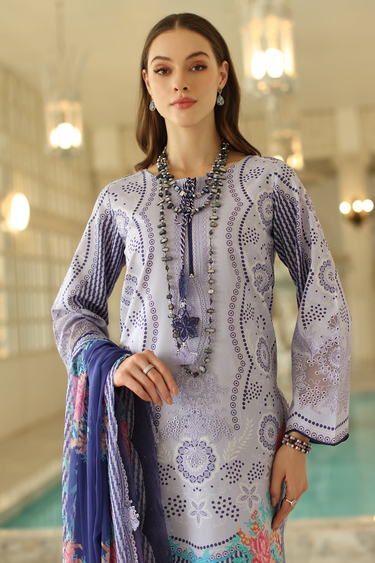 Charizma | Aniq Lawn Collection | AN5-01