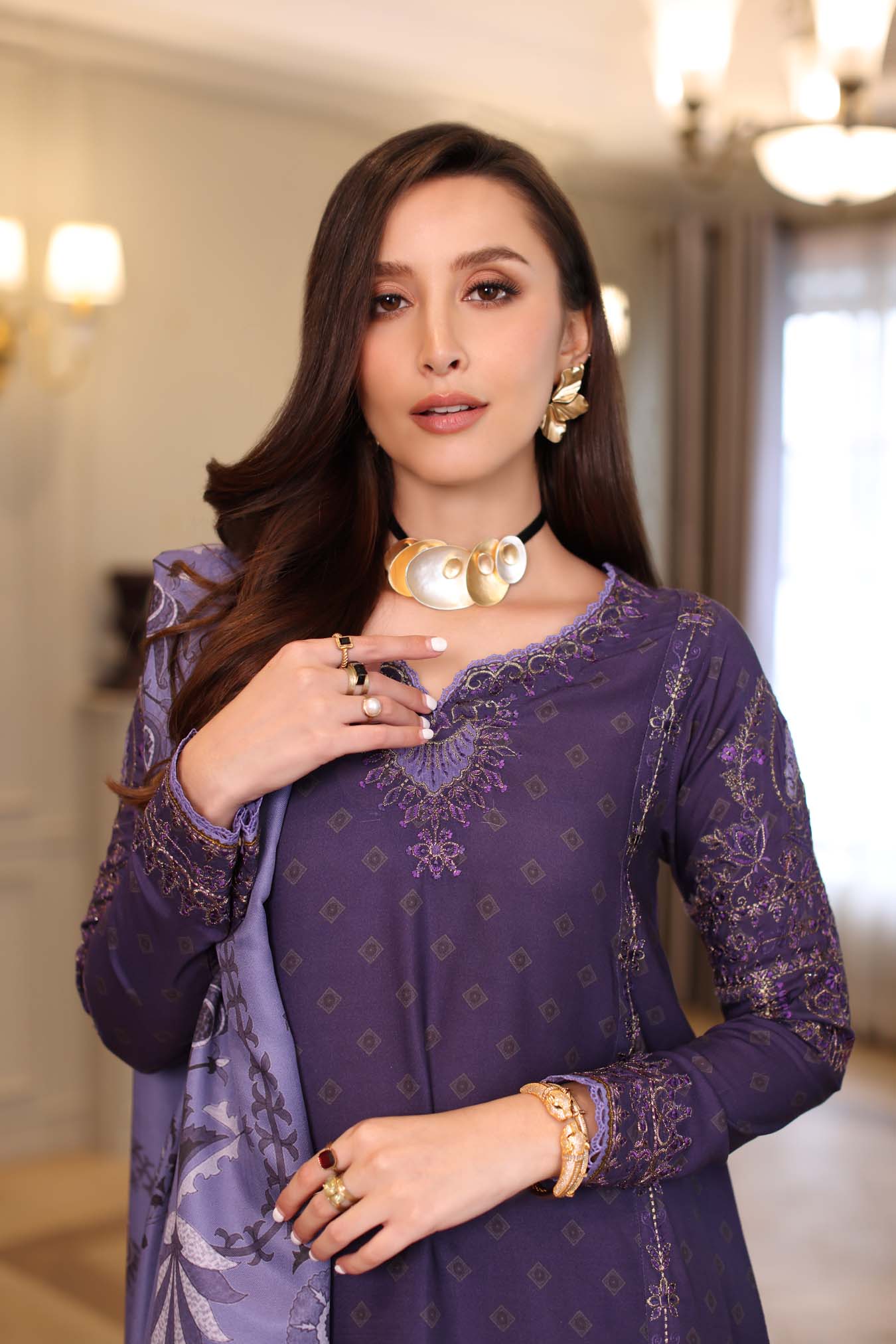 Saadia Asad | Winter Printkhaas 25 | D6 - B