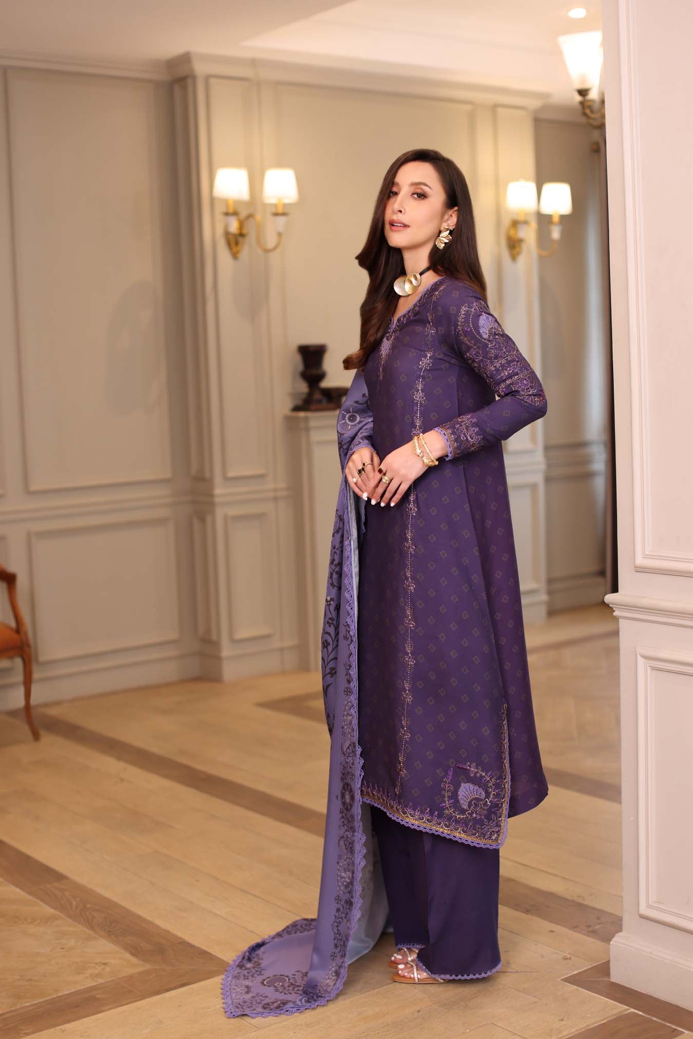 Saadia Asad | Winter Printkhaas 25 | D6 - B