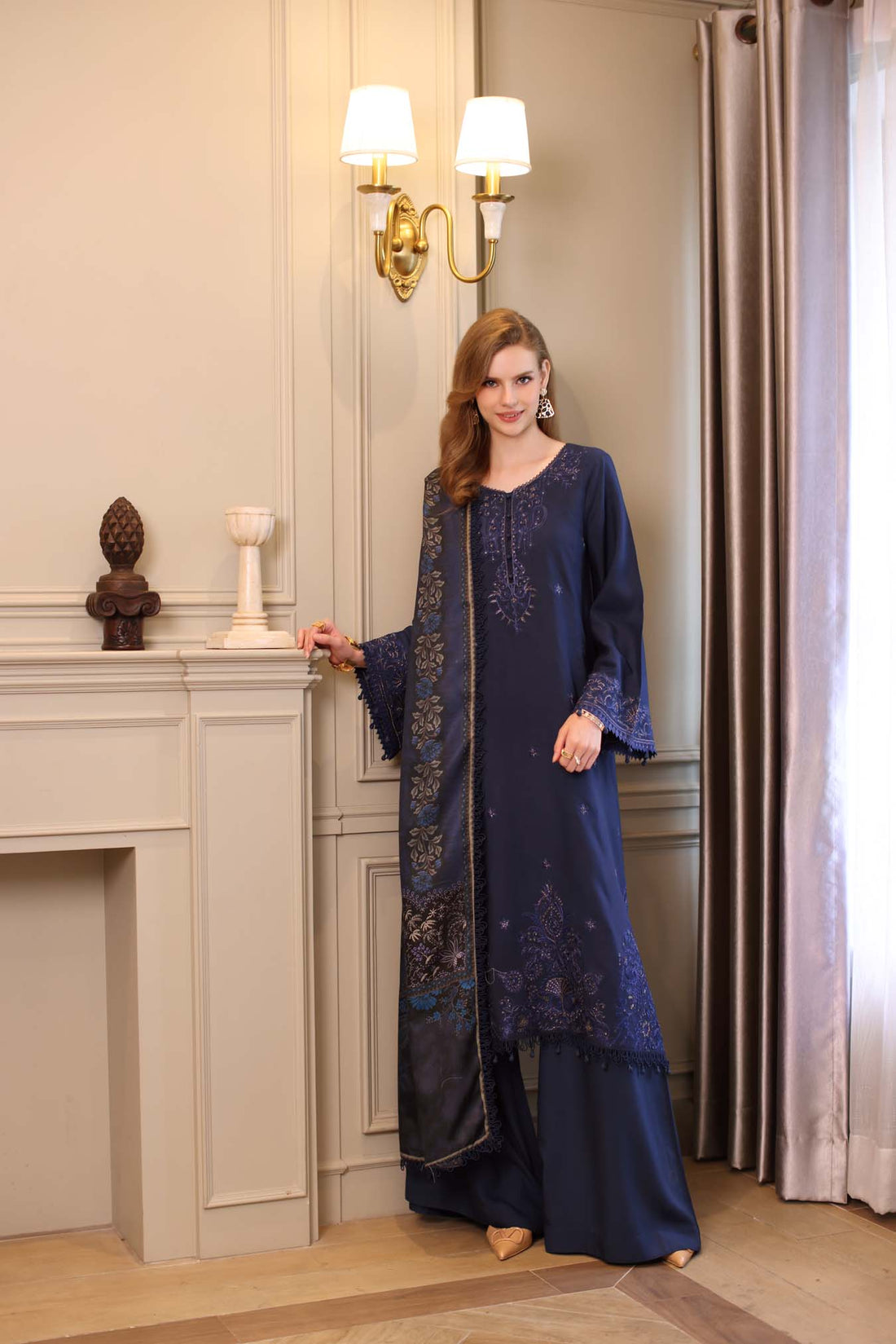 Saadia Asad | Winter Printkhaas 25 | D7 - B