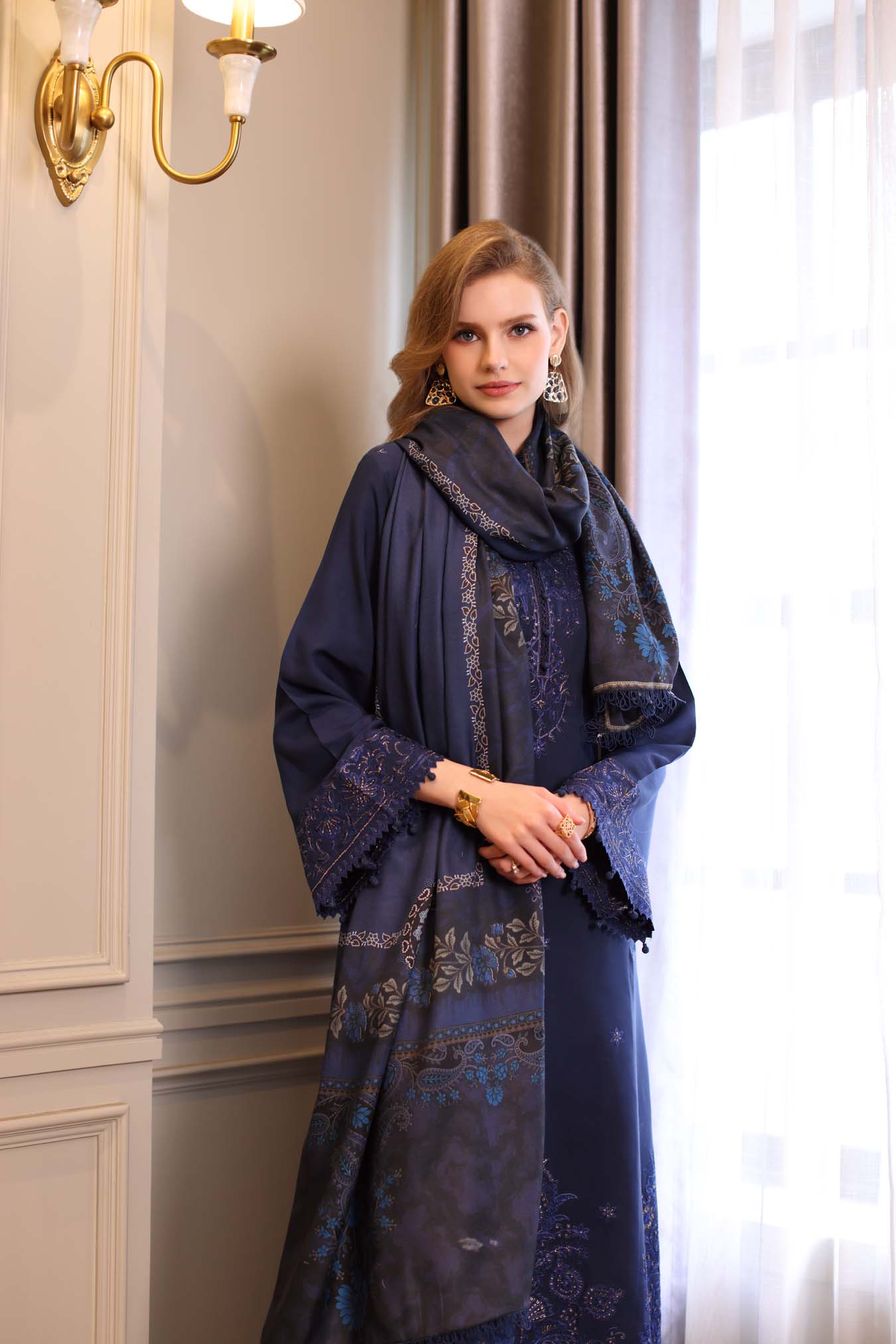 Saadia Asad | Winter Printkhaas 25 | D7 - B