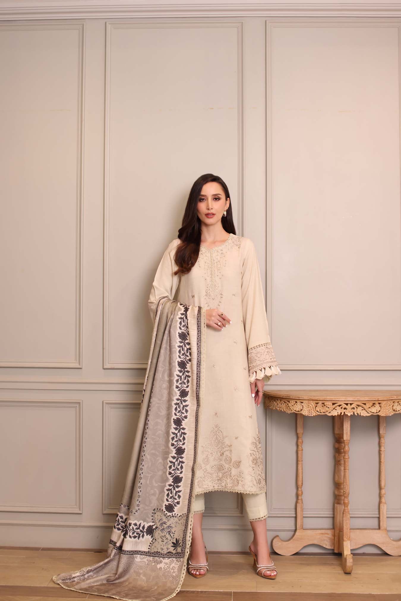 Saadia Asad | Winter Printkhaas 25 | D7 - A