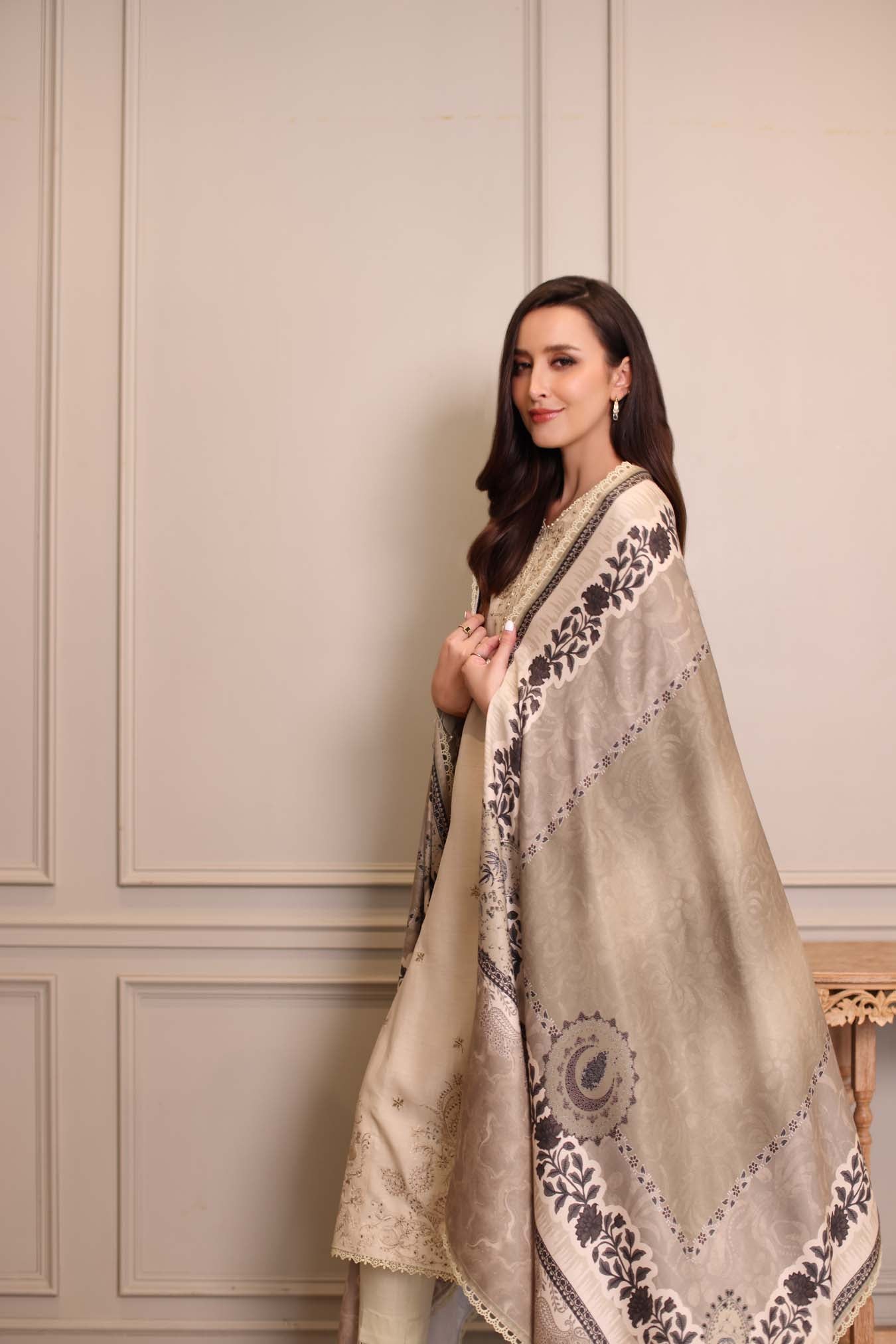 Saadia Asad | Winter Printkhaas 25 | D7 - A
