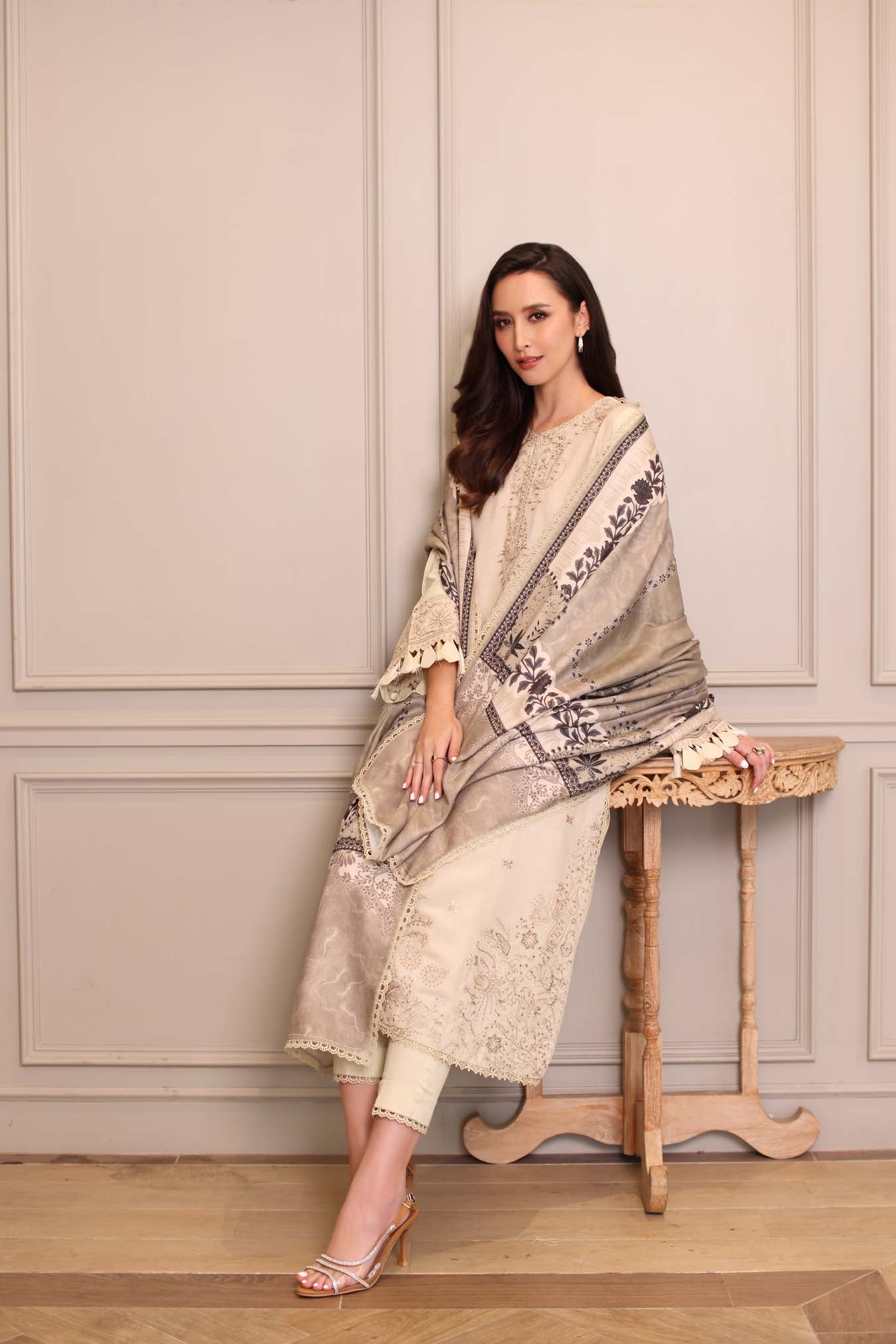 Saadia Asad | Winter Printkhaas 25 | D7 - A