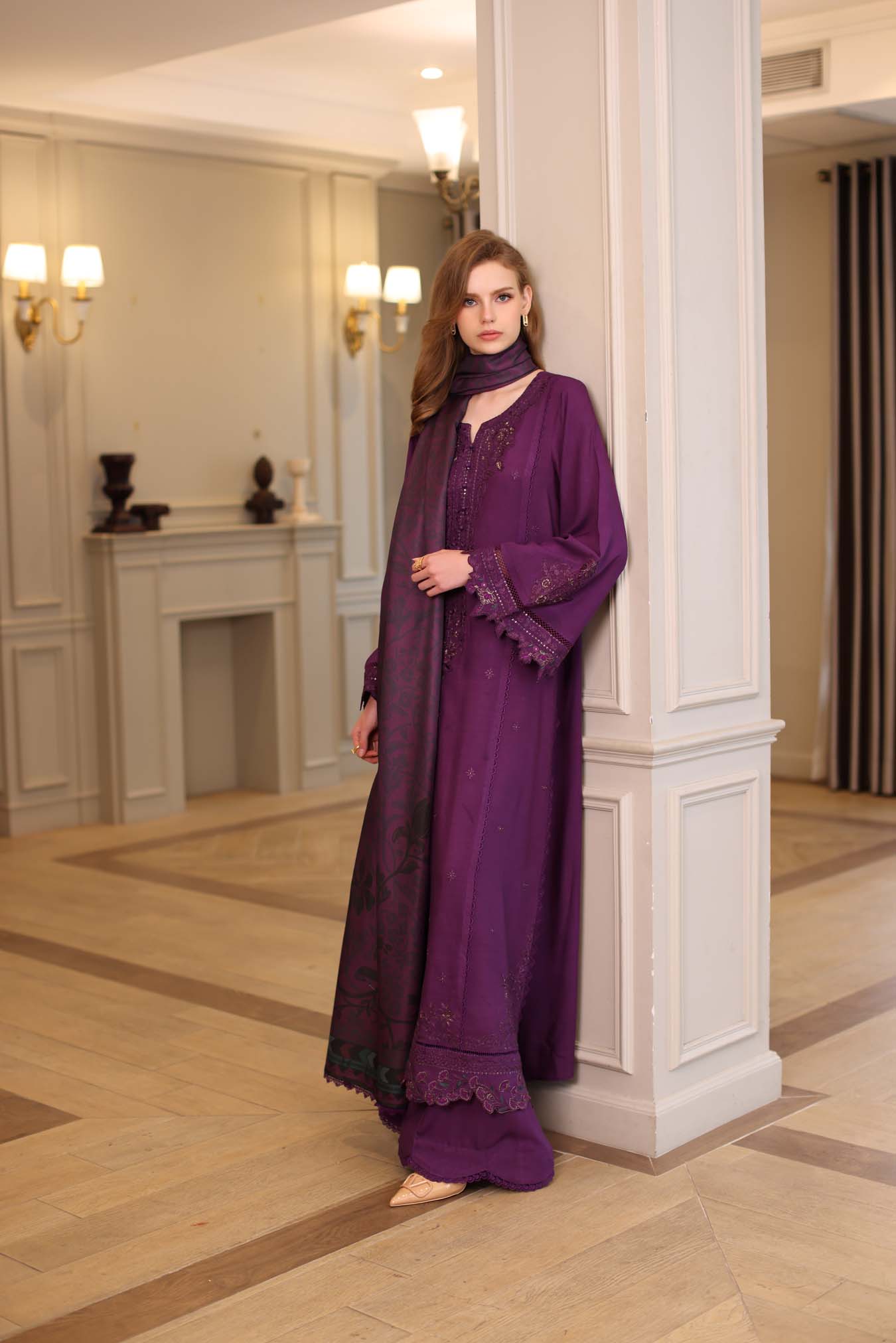 Saadia Asad | Winter Printkhaas 25 | D10 - B