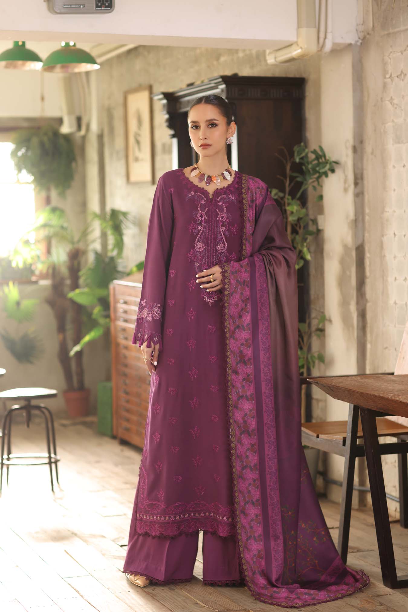 Saadia Asad | Winter Printkhaas 25 | D8 - B