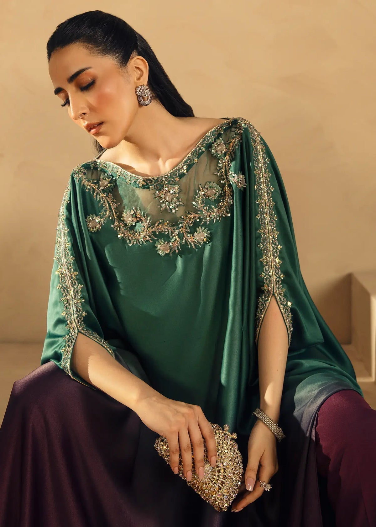 Jeem | Formals 25 | SHADED KAFTAN