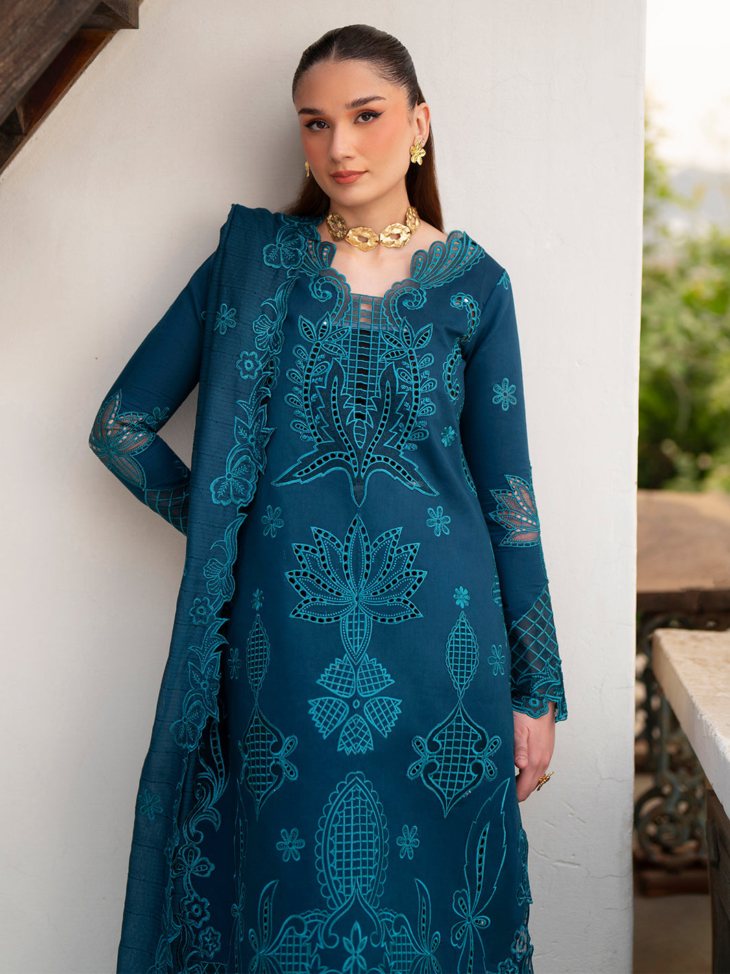 Mahnur | Angan Embroidered Lawn 26 | AN-014