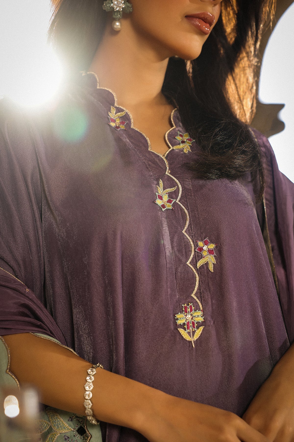Sahar | Luxury Pret 25 | Lilac Mist