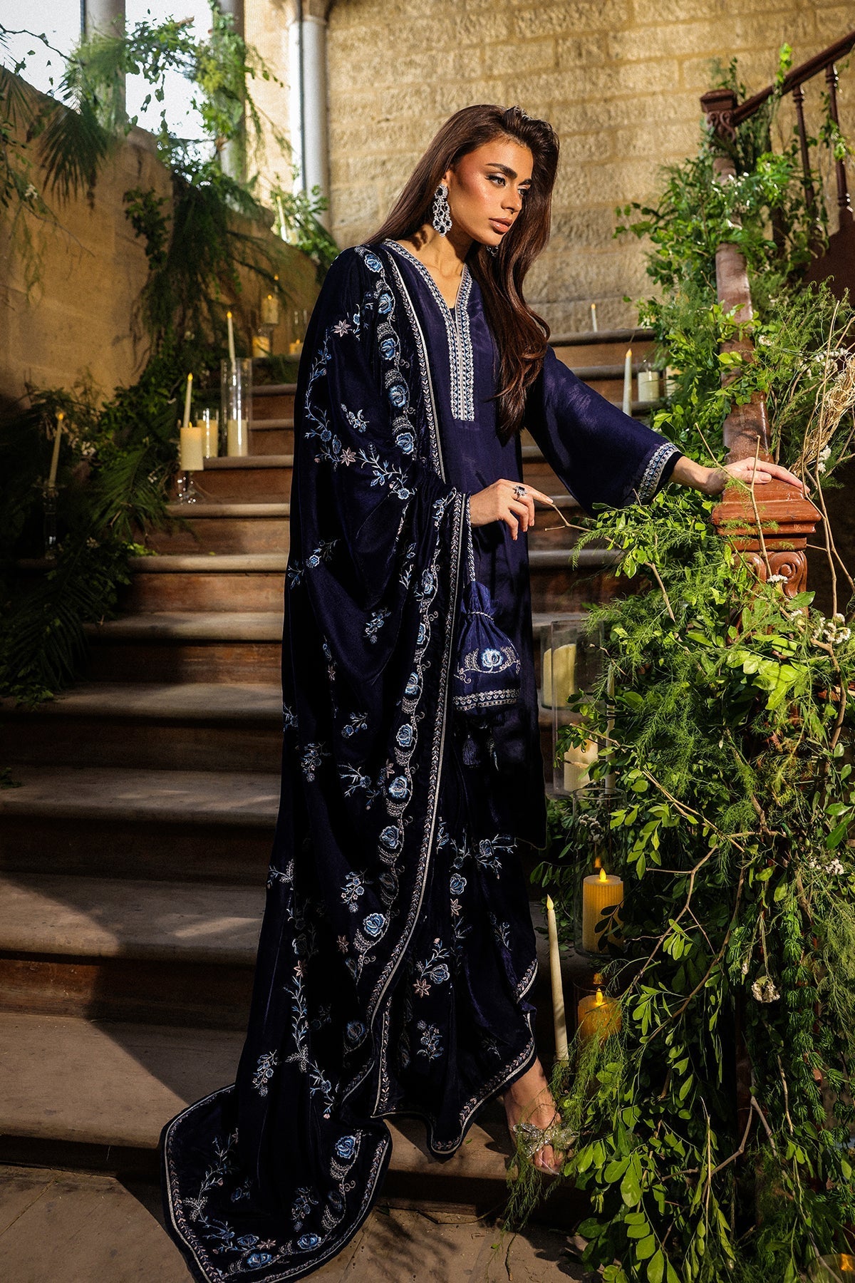 Sahar | Luxury Pret 25 | Dark Bloom