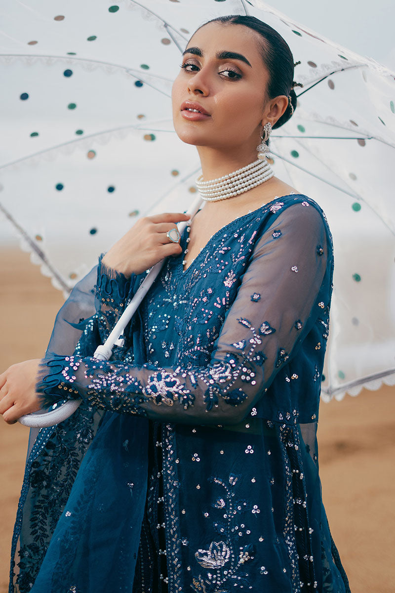 Cross Stitch | RTW Wedding Collection | AZURE TRANQUIL