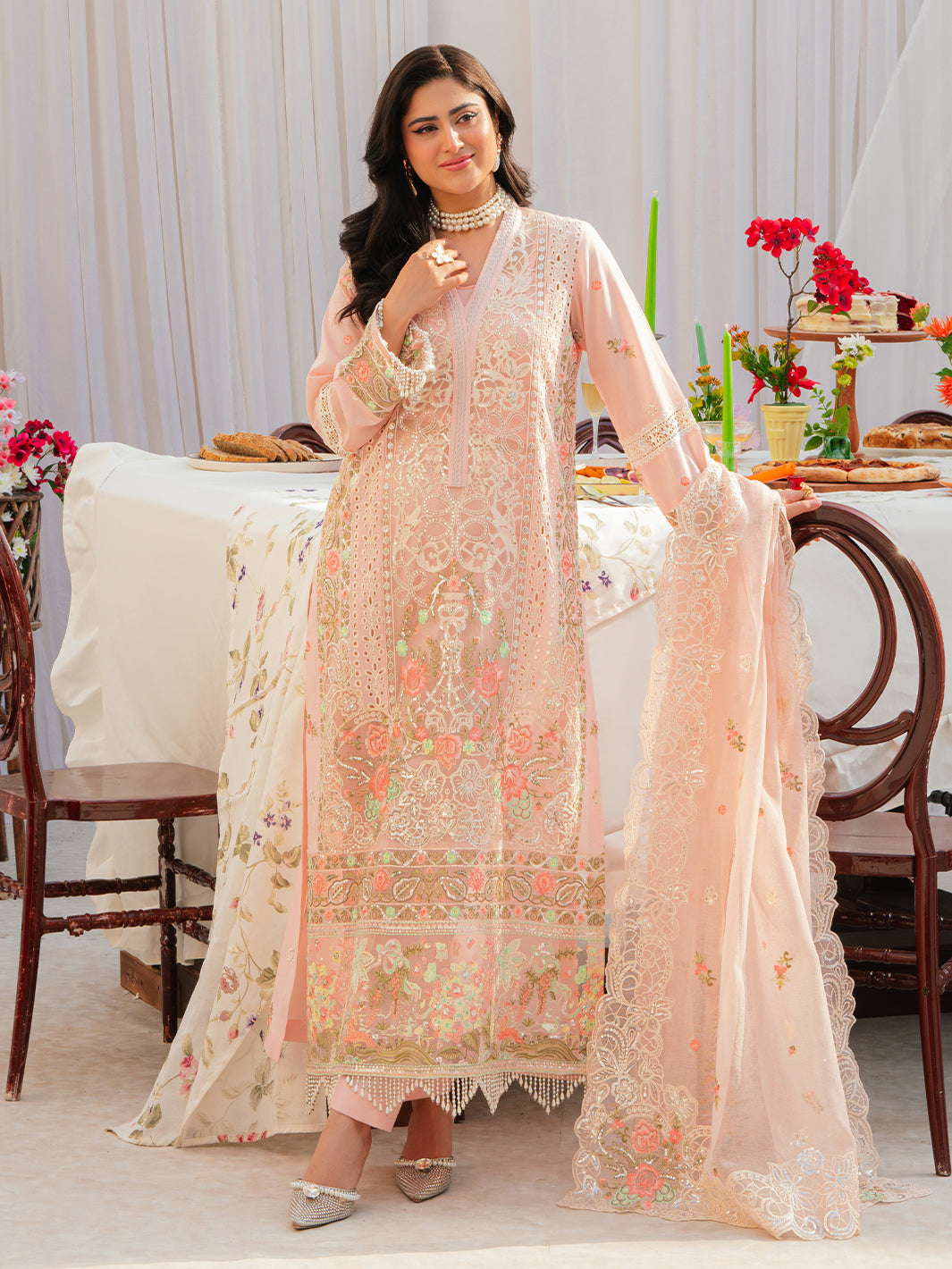 Mahnur | Allenura Luxury Lawn 24 | AZURE
