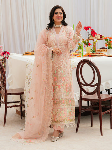 Mahnur | Allenura Luxury Lawn 24 | AZURE