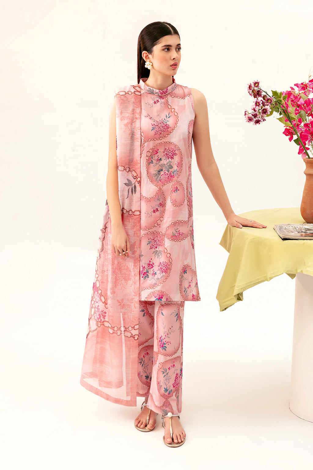 Afsanah | Ready to Wear | Pink Tint AP-07